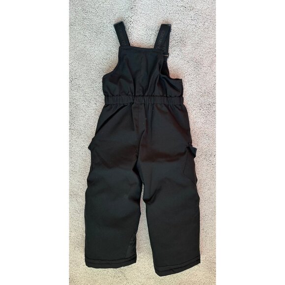 Gerry Size 4T Black Overall Insulated Snow Pants Unisex Excellent - Picture 2 of 10